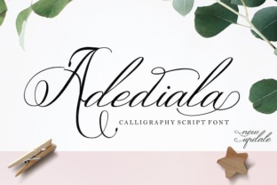 Adediala: A Handwritten Font for Editorial Design