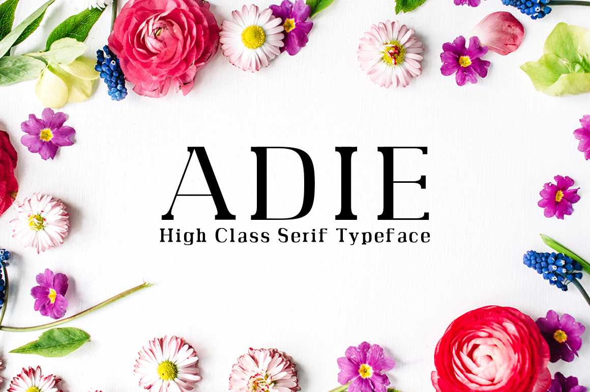Adie Font for Web Design