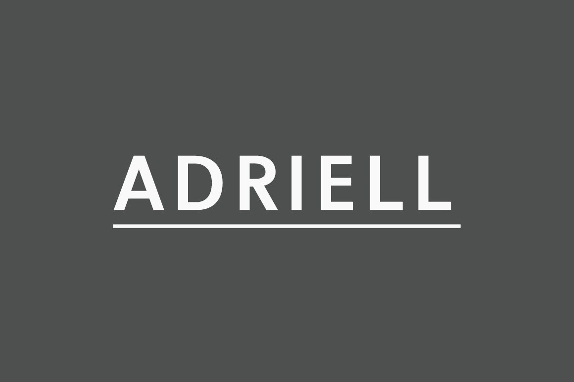 Adriell: A Modern Font for Creative Projects