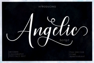Angelic: A Premium Script Font for Creative Campaigns