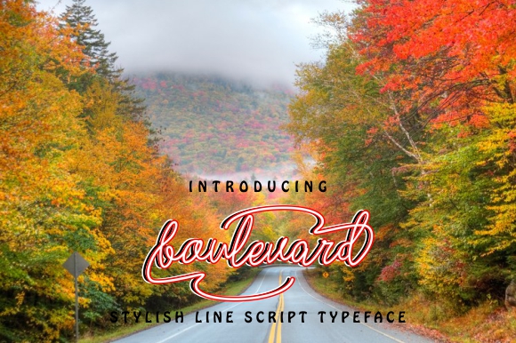 Boulevard Font for Web Design
