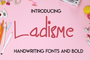 Bring Fun to Your Shop with Ladisme Handwritten Font