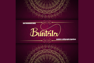 Buntala: A Romantic Script Font for Campaigns