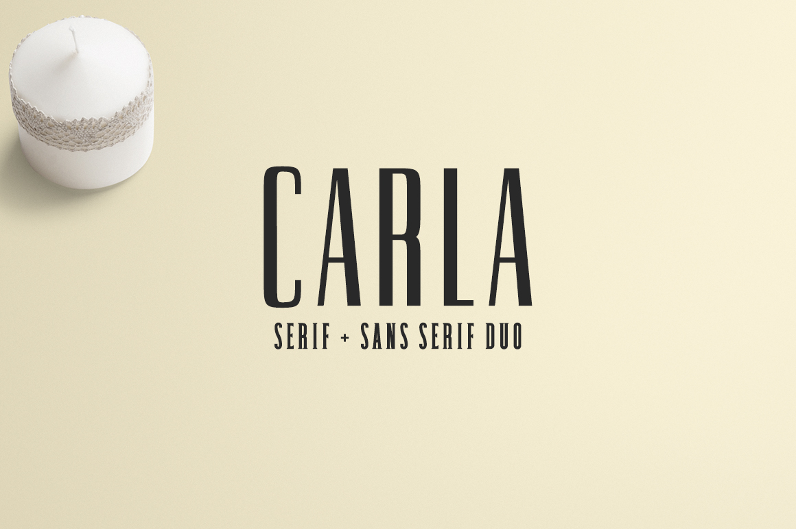 Carla Duo Font for Editorial Design