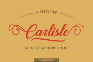 Carlisle Font: Elegant Script for Web Design