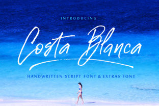 Costa Blanca Font for Creative Campaigns