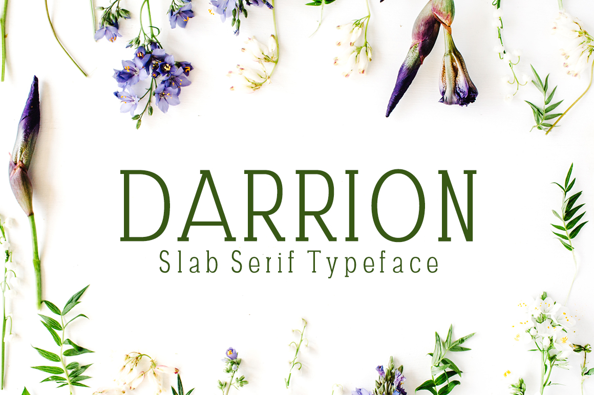 Darrion Font for Creative Displays