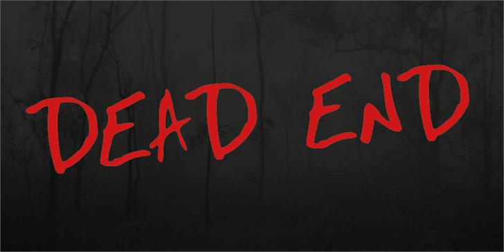 Dead End Font for Bold Branding