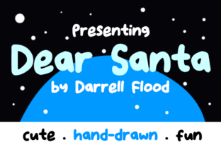 Dear Santa Font for Editorial Design