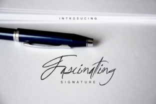 Fascinating Signature Font