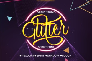 Glitter Script Font Review