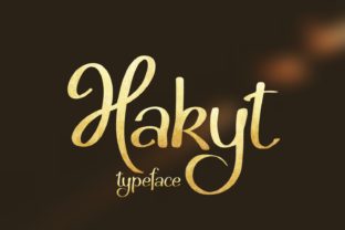 Hakyt: A Bold Script Font for Impactful Design