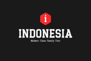Indonesia Font for Creative Projects