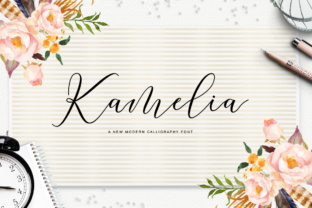 Kamelia Font Review: Modern Calligraphy for Campaigns
