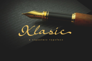 Klasic Script Font for Elegant Design