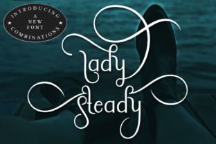 Lady Steady Font for Creative Projects
