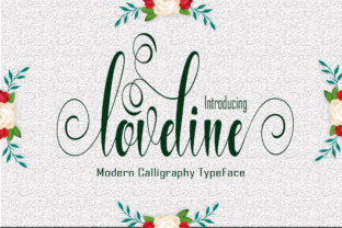 Loveline Font: Modern Calligraphy for Designers