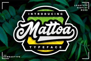 Mattoa: The Bold Script Font for Modern Branding