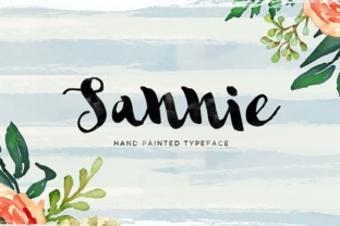 Sannie: A Handwritten Font for Creative Branding