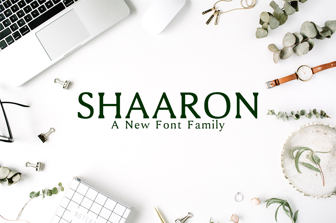 Shaaron Font for Professional Branding