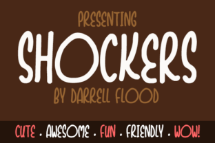 Shockers Font for Creative Brands
