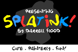 Splatink Font for Creative Projects