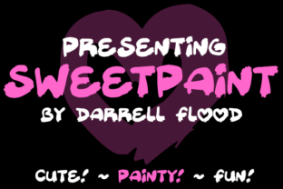 Sweetpaint: A Handwritten Font for Creative Expression